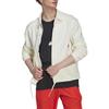 adidas Однобортный однобортный пиджак с длинным рукавом с логотипом и логотипом, мужские куртки белого цвета HG2072