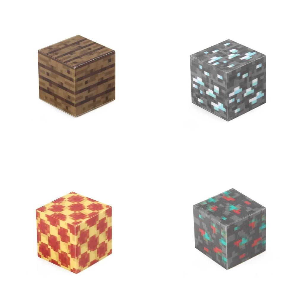 Креативный набор строительных блоков на тему Майнкрафт с дизайном адского портала для веселой игры