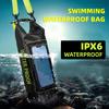 2L Dry Bag Сенсорный экран Водонепроницаемые сумки для треккинга Дрифтинг Рафтинг Серфинг каяк Спортивные сумки для отдыха на открытом воздухе Кемпинговое снаряжение