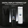MLKB2 Car Temperature Display Thermos Cup Stainless Thermos Bottle For BMW M M2 M3 M4 M5 M6 E46 E90 E60 F30 E39 X1 X3 X4 X5