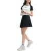 Fila Ледяной шелк Защита от солнца Удобная Повседневная Футболка с круглым вырезом и коротким рукавом реглан Женские топы Черный F51W429101F-BK