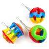 Toy Ball, Plastic Bell, Rattling Ball, Medium To Large Parrot Bite Toy Bird Supplies, Bird Toy Set