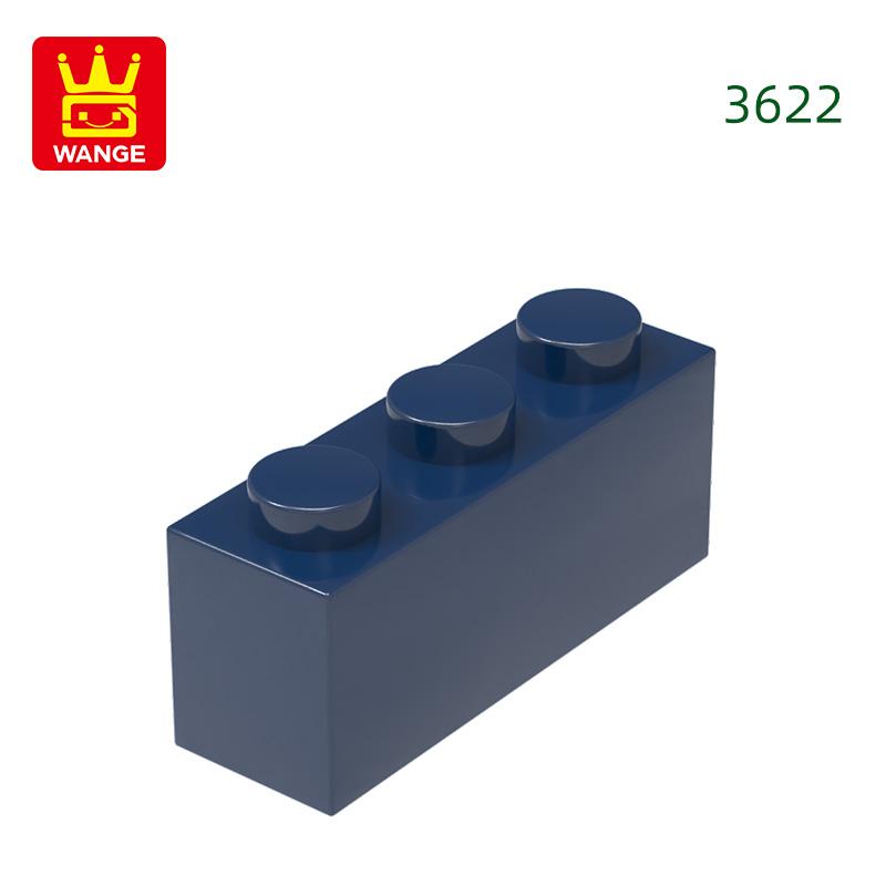 Нетоксичный 85 шт./лот 3622 1x3 точки Строительный блок Moc Классические аксессуары Совместим с Кирпич Детские игрушки Подарочная коробка