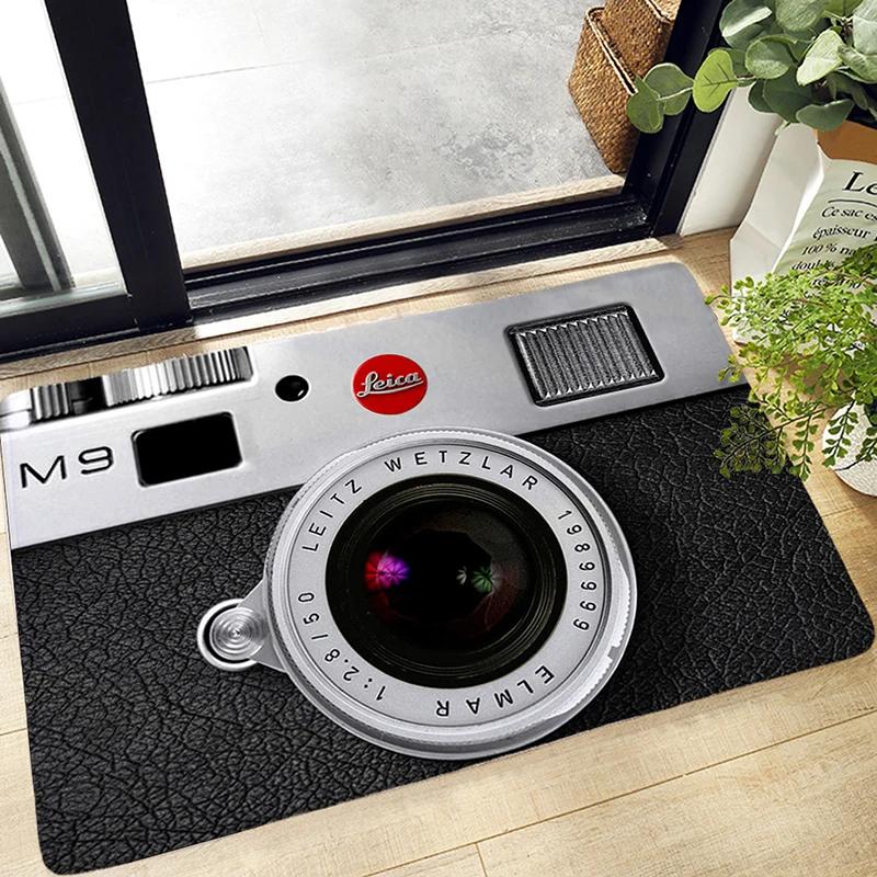 Retro Cassette Music Tape Door Mat - Home Carpet for Kitchen, Hallway, Balcony, Bedroom & Bathroom, Non-Slip Floor Decor
