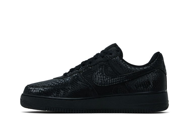 Мужские кроссовки Nike Air Force 1 Low Kobe Bryant Forever Черные Черный/Черный