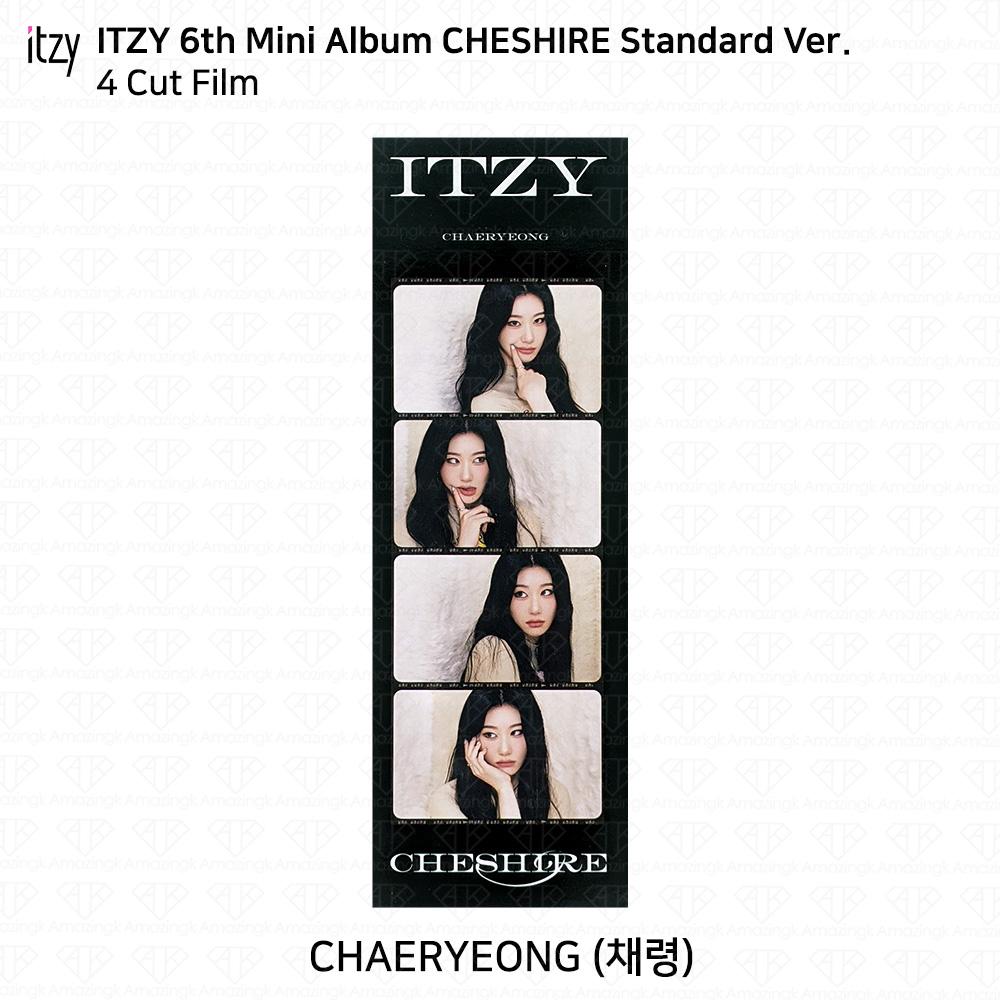 ITZY 6th Mini Album Cheshire Official Photocard Clear Card Neon 4cut Film KPOP