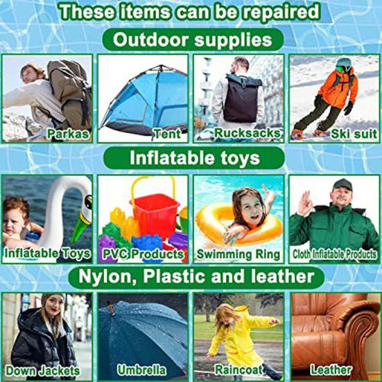 1 Roll Repair Patches Kit High Viscosity Waterproof Transparent TPU Tape Professional Repairing Self-Adhesive Patches for Inflatable Toy Swim