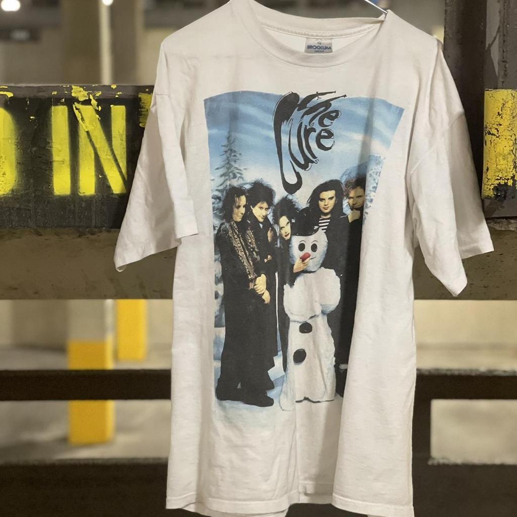 The Cure Snowman basic black Short sleeve T shirt Unisex Reprint