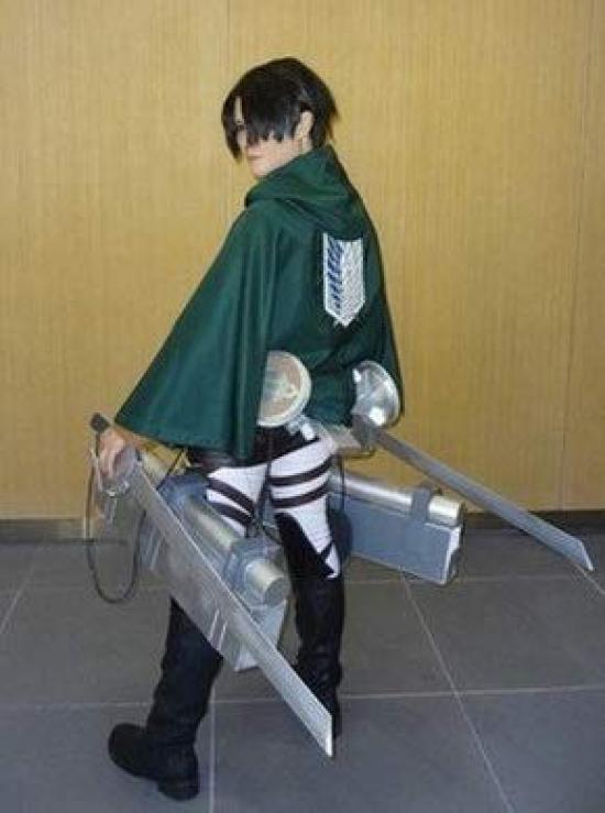 Amor e Атака титанов плащ с капюшоном ожерелье подвал ключ набор Survey Corps Крылья свободы [Покупка] + + 3-х частей (L)