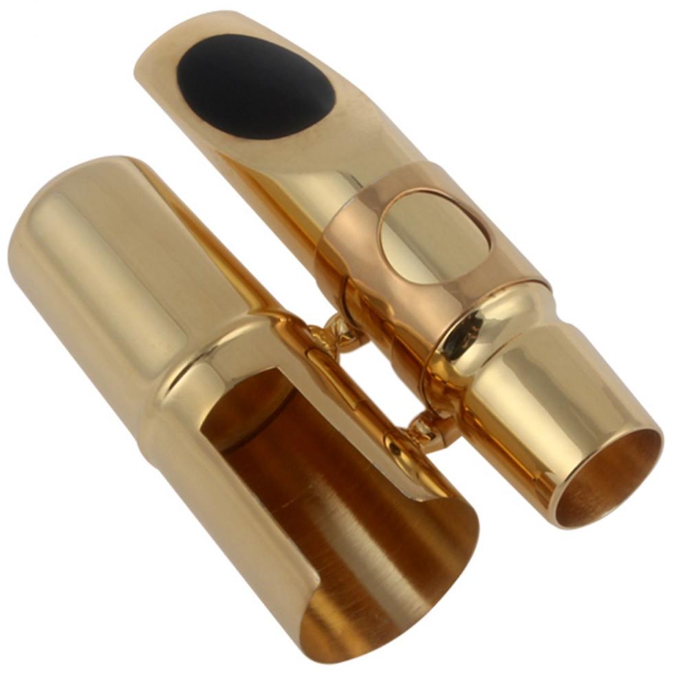 Профессиональный альт-саксофон позолоченный металлический мундштук 7 для воспроизведения джазовой музыки