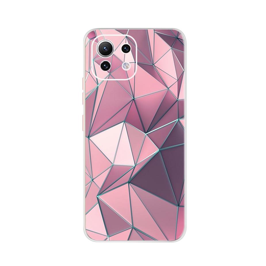 Чехол для Xiaomi Mi 11 Lite Милый мультяшный чехол для телефона Xiaomi Mi 11 Lite 5G Чехлы Mi11 Lite 11Lite Мягкий ТПУ Fundas Capa 6.55''