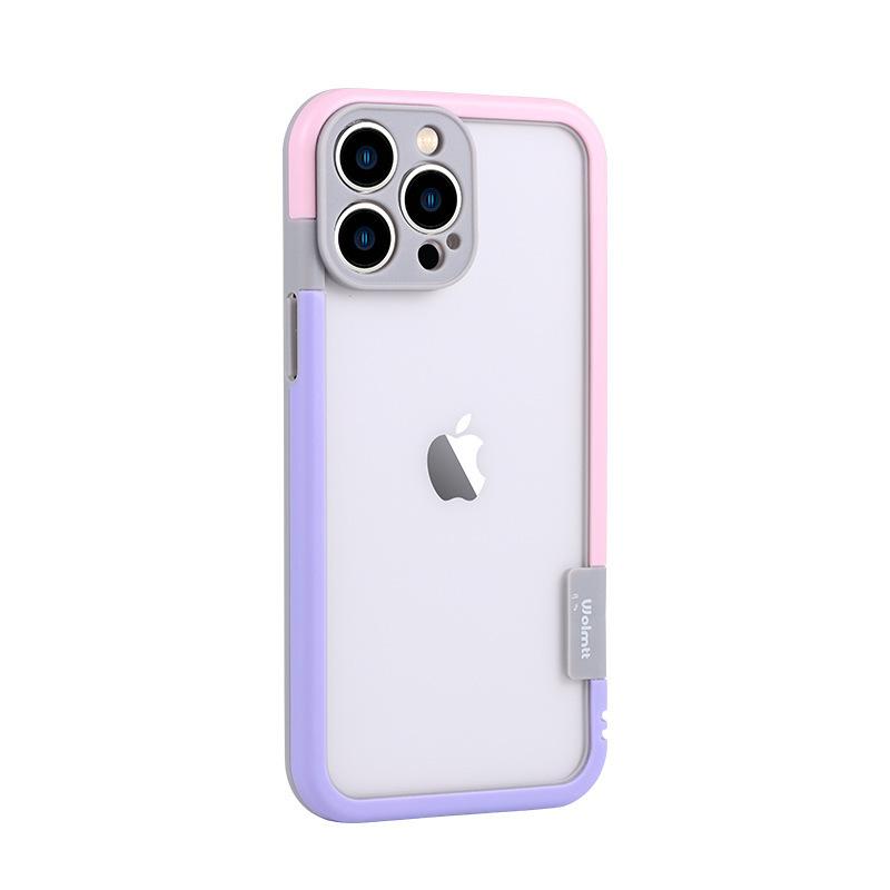 Применимо к iPhone16 контрастная цветная рамка 15PROMax чехол для мобильного телефона Apple 15Pro мелкодырчатый силиконовый теплоотводящий мягкий чехол