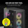 Корпус для ПК CORSAIR iCUE 4000D RGB Airflow Закаленное стекло Черный CS8623 Mid-Tower Мид-тауэр CC-9011240-WW