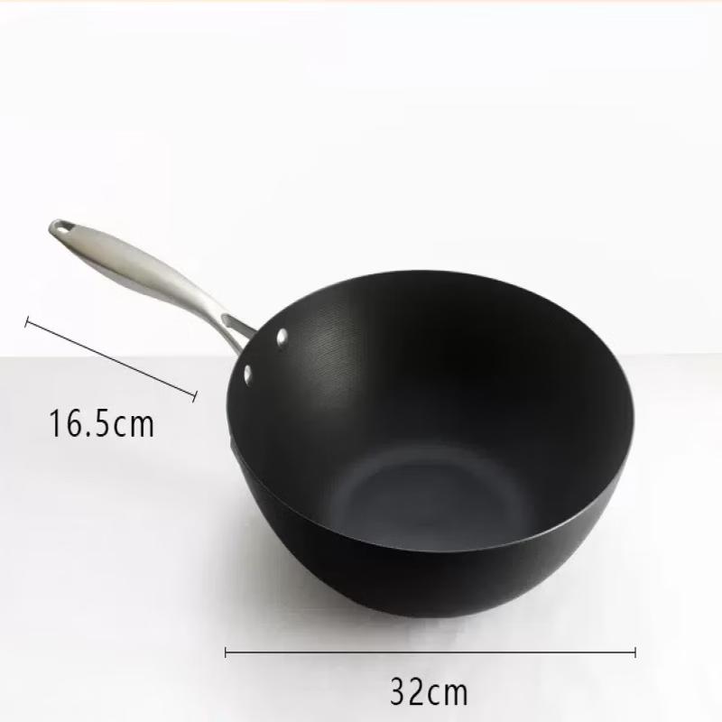 ZISIZ Refined Iron Universal Wok