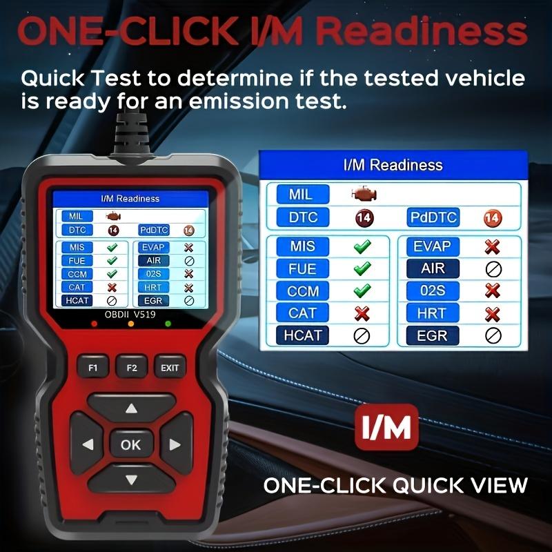 OBD2 сканер Live Data Professional Mechanic OBDII диагностический код считыватель инструмент для Check Engine Light