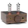 Nobsound P5 HIFI Усилитель для наушников на вакуумных лампах: Двухмонофоническая конструкция, выход 4,4 мм и 6,35 мм, высоковольтный привод 200 В, сменная вакуумная лампа/операционный усилитель, Lo