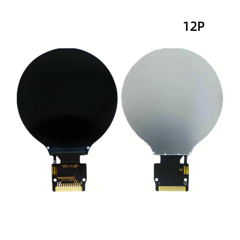 1 шт. круглый IPS-экран TFT LCD 1,28 дюйма с контроллером GC9A01, емкостный сенсорный, для проектов умных часов