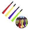 Bright Plastic Vuvuzelas Horns Pack Of 4pcs Assorted Noise Making Horns For Outdoor Event And Crowd Cheering