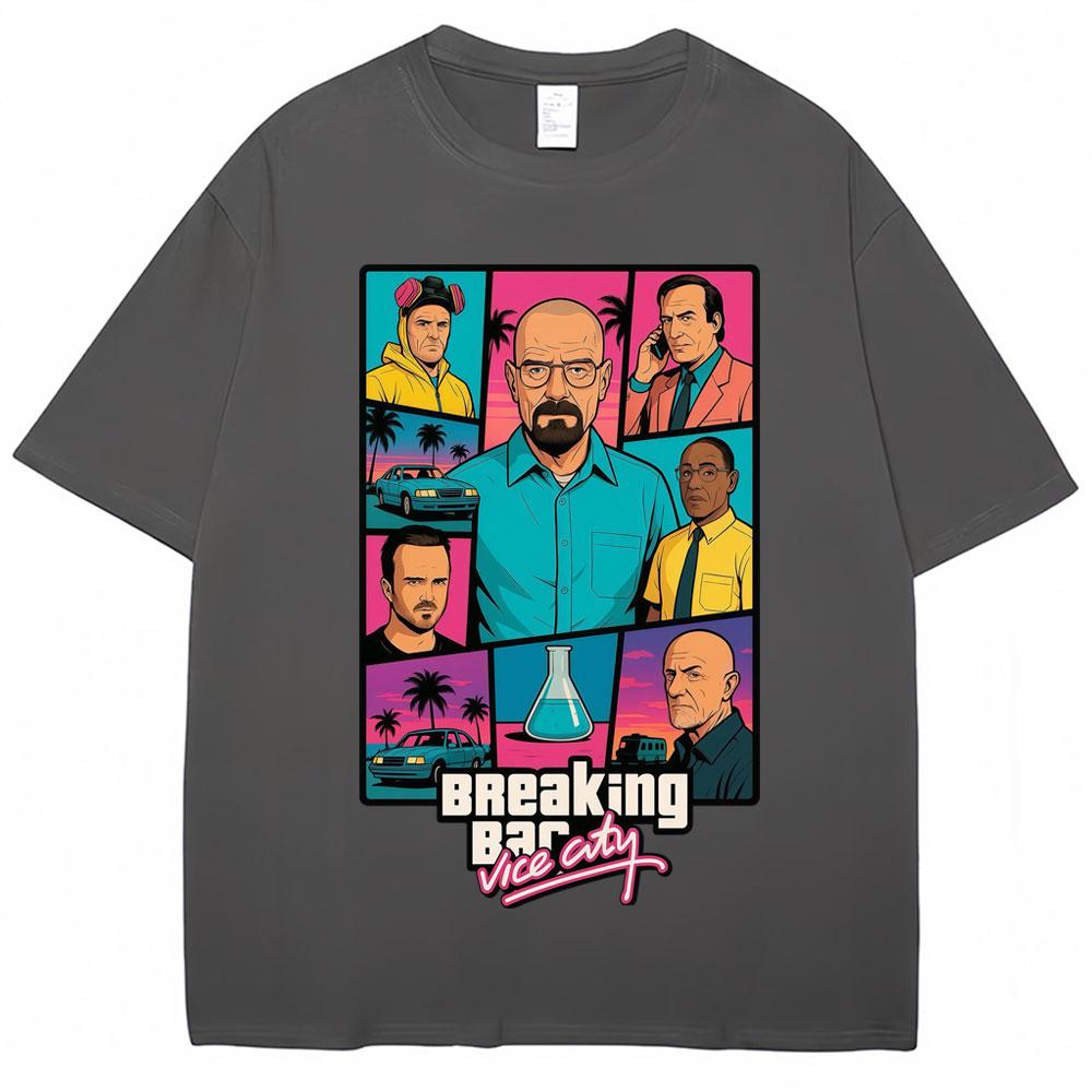 Breaking Bad Heisenberg Better Call Graphic T Shirt Unisex Women Fashion Vintage Short Sleeve Oversized Cotton Casual Tshirts Gift