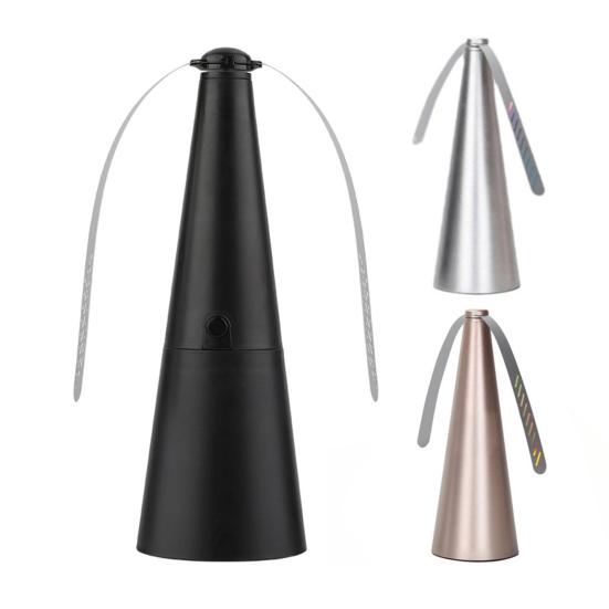 Fly Repellent Fan with Reflective Blades Portable Battery Operated Indoor Outdoor Tabletop Mosquito Fly Repellent Fan