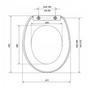 Smart Slow-Closing Toilet Seat for WC