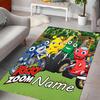 Custom personalization Ricky Zoom Area Rug - Perfect For Kitchen, Bathroom,Laundry Room Decor Large Size Available,Gift All Seasons