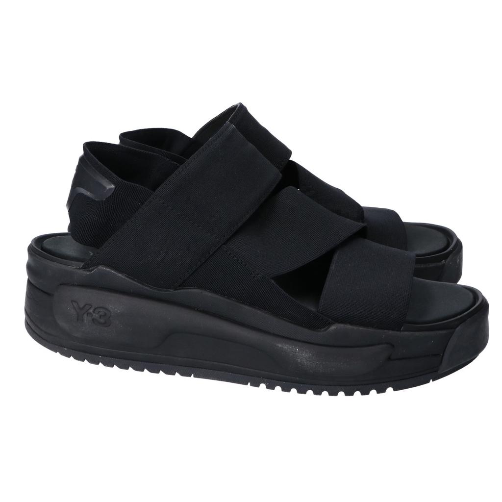 Y-3 FZ6401 RIVALRY SANDAL Rivalry Sandals shoes US9 1/2 BLACKUsed