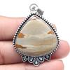 Подвеска Американская Яшма Драгоценный камень Ручная работа Подарок для нее Серебряные украшения 2,25"