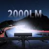 HC6 2000 люмен велосипедная фара перезаряжаемый фонарик высокой интенсивности снаряжение для кемпинга и верховой езды аксессуар для ночного велоспорта для горных велосипедов
