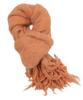 WEGO Unisex Boucle Knit Long Wrap Fluffy Solid School Size F Scarf, Scarf, Autumn/Winter Gift, Stole, Color, Uniform, Women's, Orange,