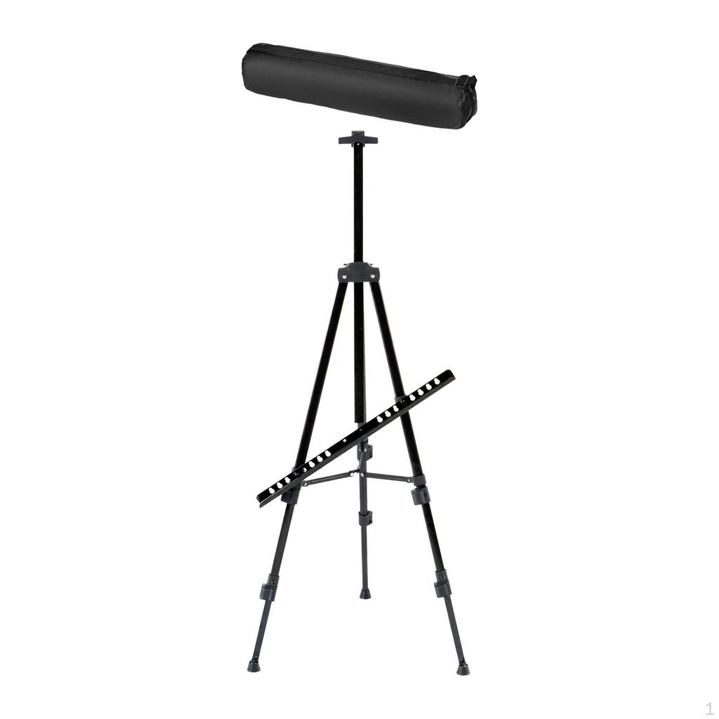 Easel Stand Tripod Display with Bag Folding Floor for Wedding Signs Wood Board