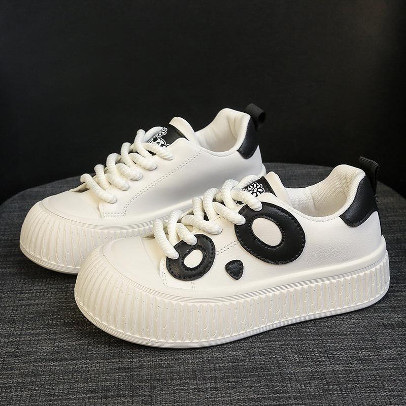 2024 Дизайнерская женская спортивная обувь Новая модная обувь с принтом на толстой подошве Удобная повседневная женская обувь на весну и осень