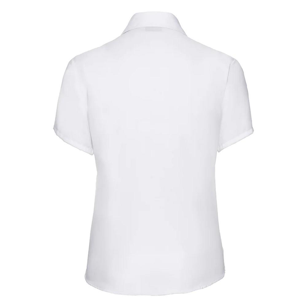 Russell Collection Womens/Ladies Ultimate Non-Iron Short-Sleeved Shirt