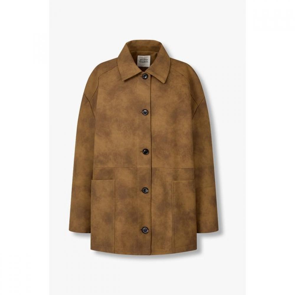 Studio Tomboy Synthetic Suede Single Jacket 9106361103