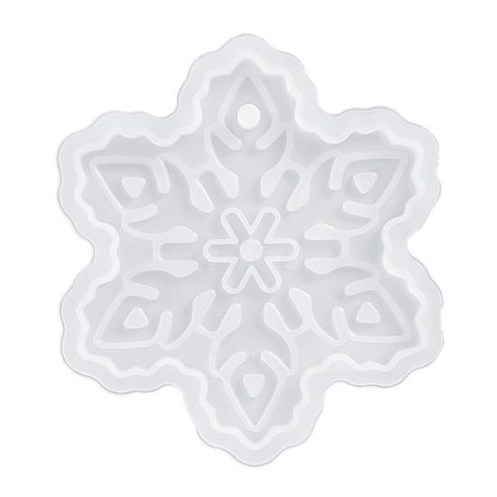 Рождественские силиконовые формы для смолы для изготовления украшений в виде оленя, Санты, снеговика, сделай сам