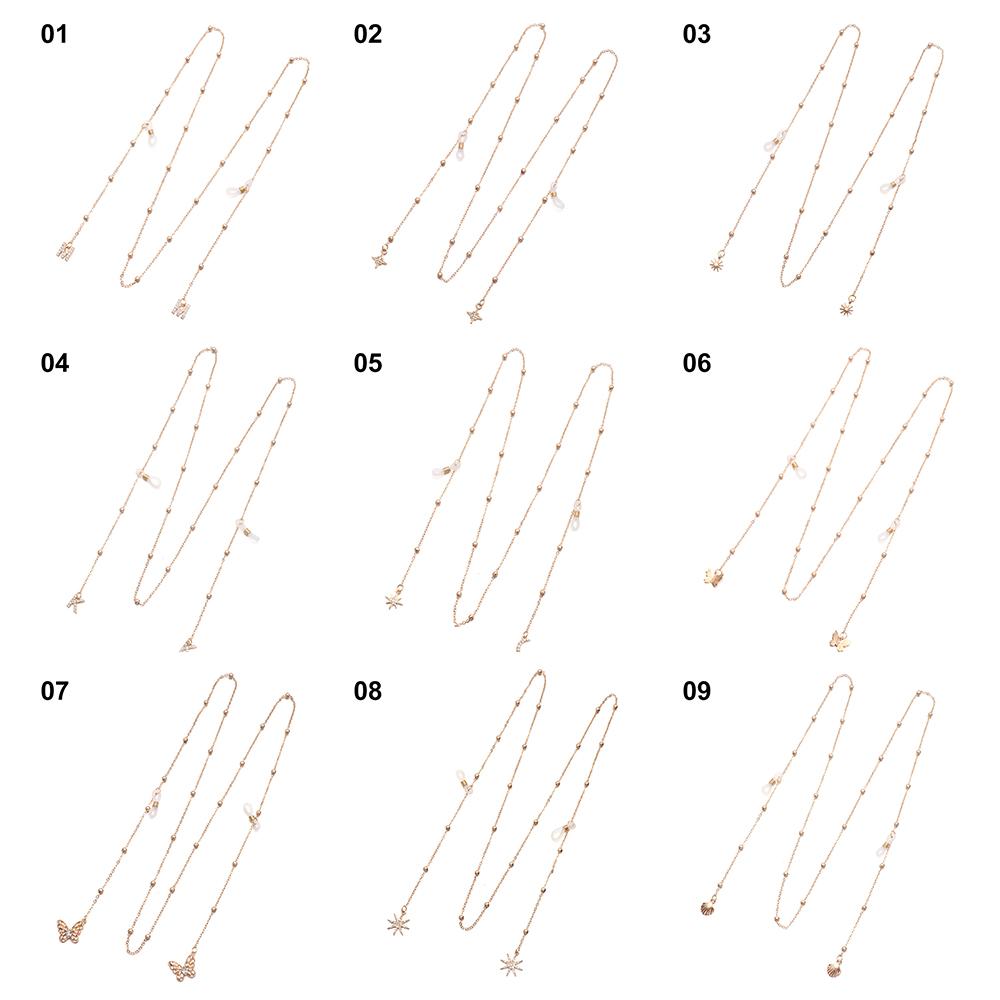 Модные Металлические Противопотерянные Шнурки для Солнцезащитных Очков Ремешок для Очков Цепочки для Очков Шнурки для Очков для Чтения