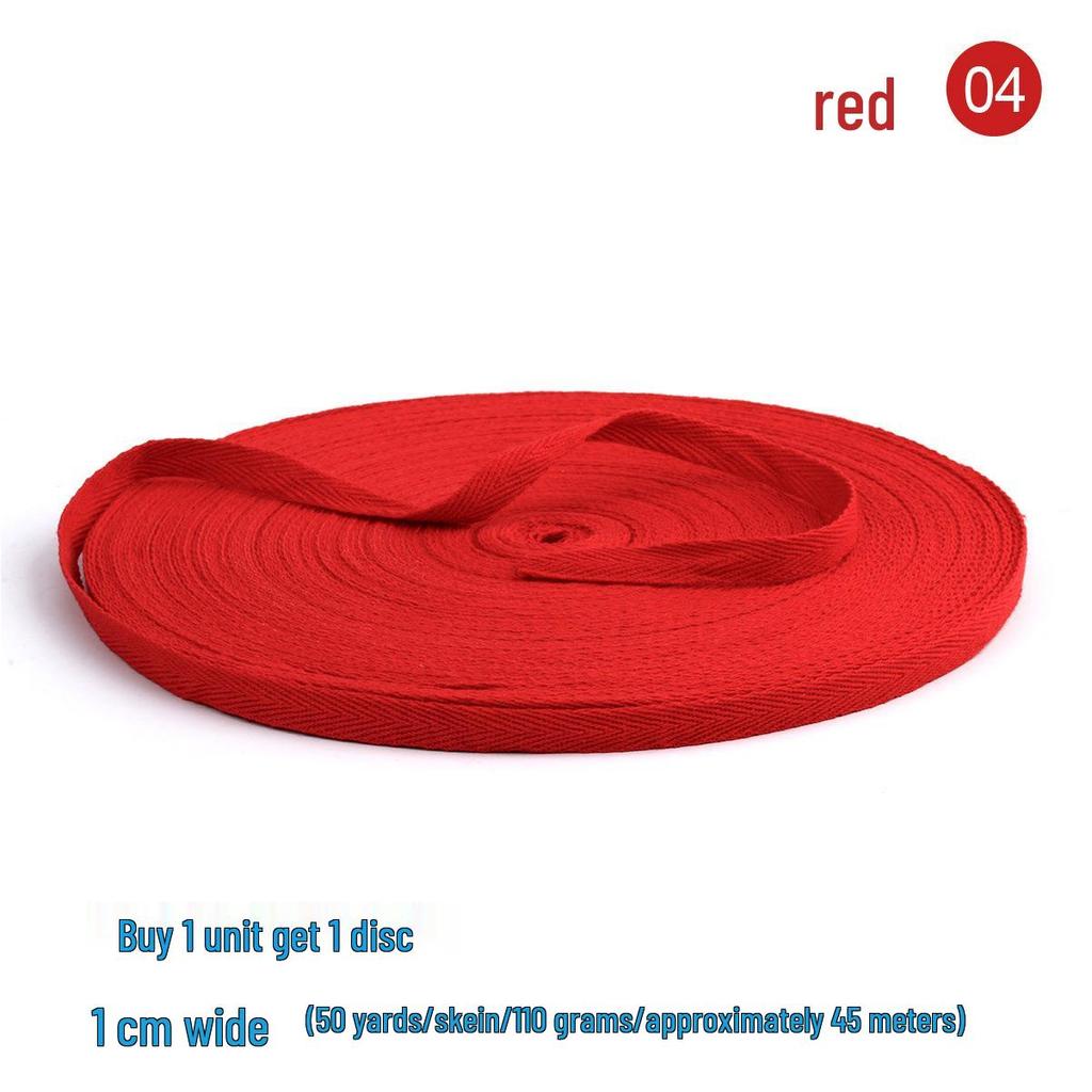 1 см Красно-фиолетовая хлопковая лента «елочка»: Праздничная окантовка и полная окантовка тесьмой