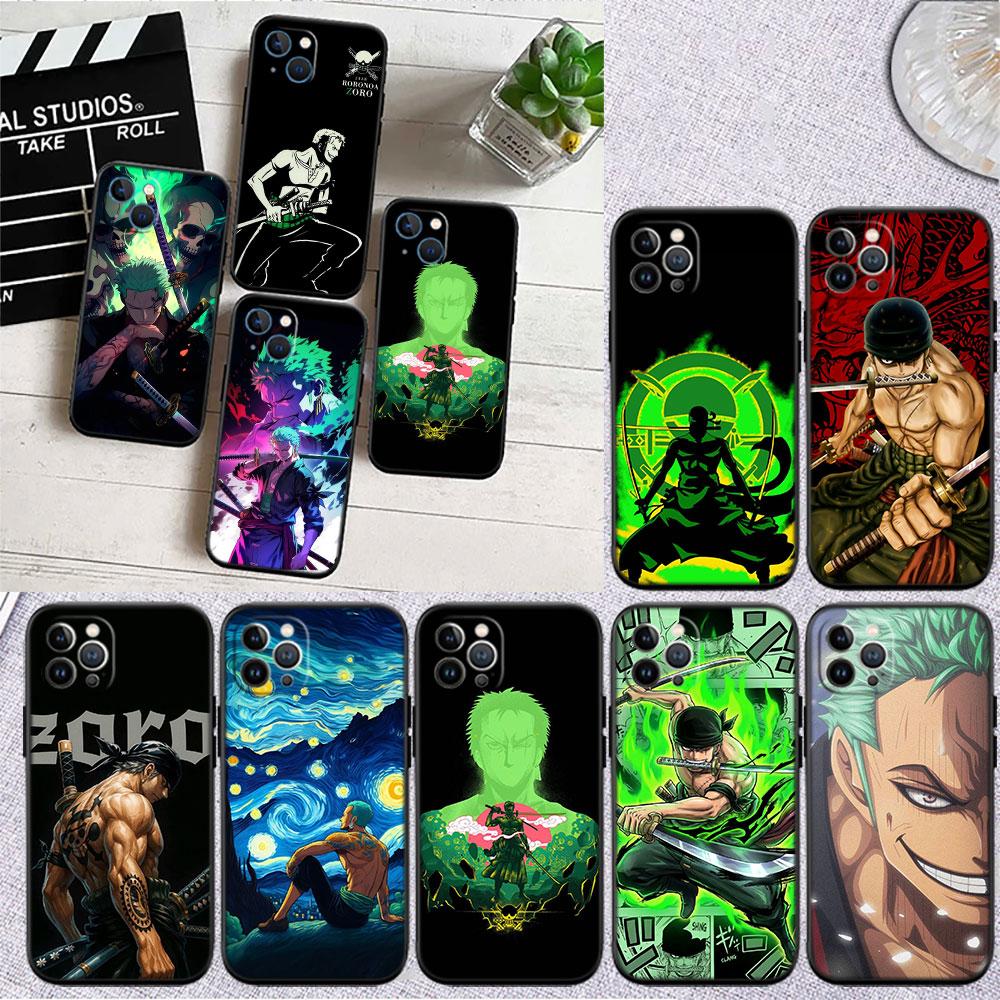 FM50 Зоро One Piece Чехол-бампер из мягкого материала для телефона OPPO A40 A60 A80 A15 A16 A16K A12 A17 A17K A54 A54S A53 A53S A55 A56 A57 A98 F23