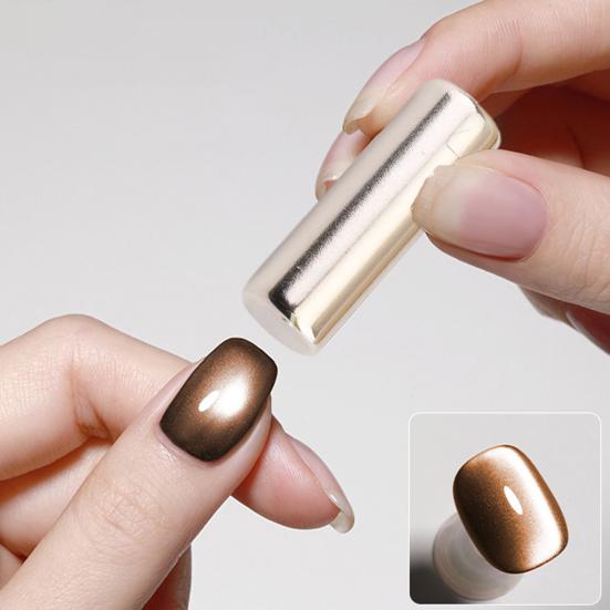 Heart Magnet Set Nail Art Tool with Y-Shaped Guide Magnetic Rods Cat Eyes Effect Professional Nail Design Kit for Home Salon