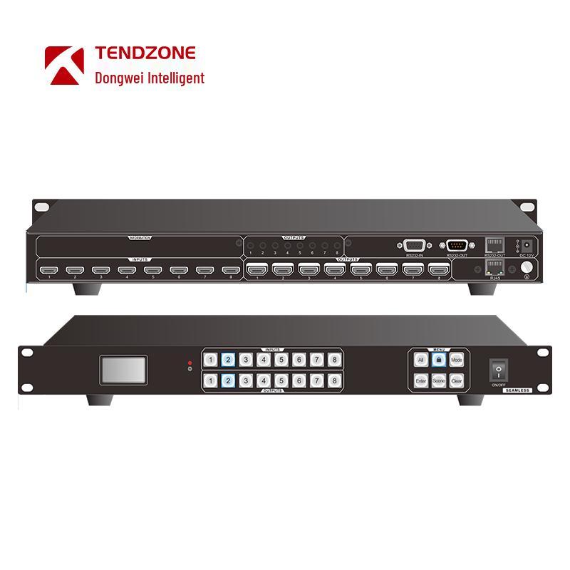 TENDZONE Seamless 8x8 HDMI 4K Matrix Switch (CN version)