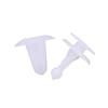 9927-40-825 67771-01010 67771-12010 100pcs Door Trim Panel Clip Retainer Rivet Fastener 8942264920 Fit for Toyota Lexus White