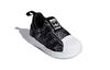 adidas Оригиналы SUPERSTAR 360 I Повседневные низкие кеды для скейтбординга Угольно-черные для младенцев и малышей F97631