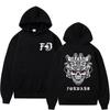 Forward Observations Group Skull Double Sided Print Hoodie Men's Women's Sweatshirt Fleece Oversized Couples Streetwear