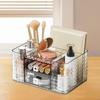 Настольные органайзеры и аксессуары, косметический органайзер для макияжа, многофункциональный держатель для ручек