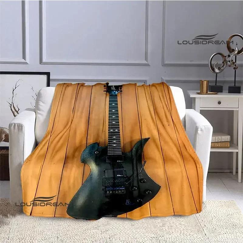 B.C.Rich Гитарный Логотип Печатные Одеяла Плед для Пикника Теплый Плед Домашние Дорожные Одеяла Постельное Белье Подарок на День Рождения