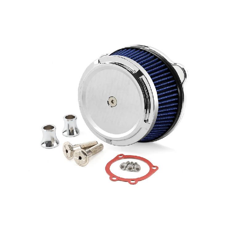 For Harley Sportster Iron XL 883 1200 Forty-Eight Seventy-Two 48 Motorcycle Air Filters Air Cleaner Intake Filter Black Chrome