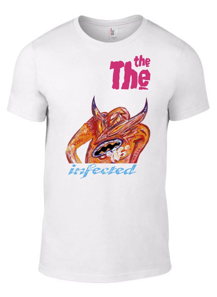 THE THE Infected T-shirt Matt Johnson soul mining dusk smiths stone roses cure 2