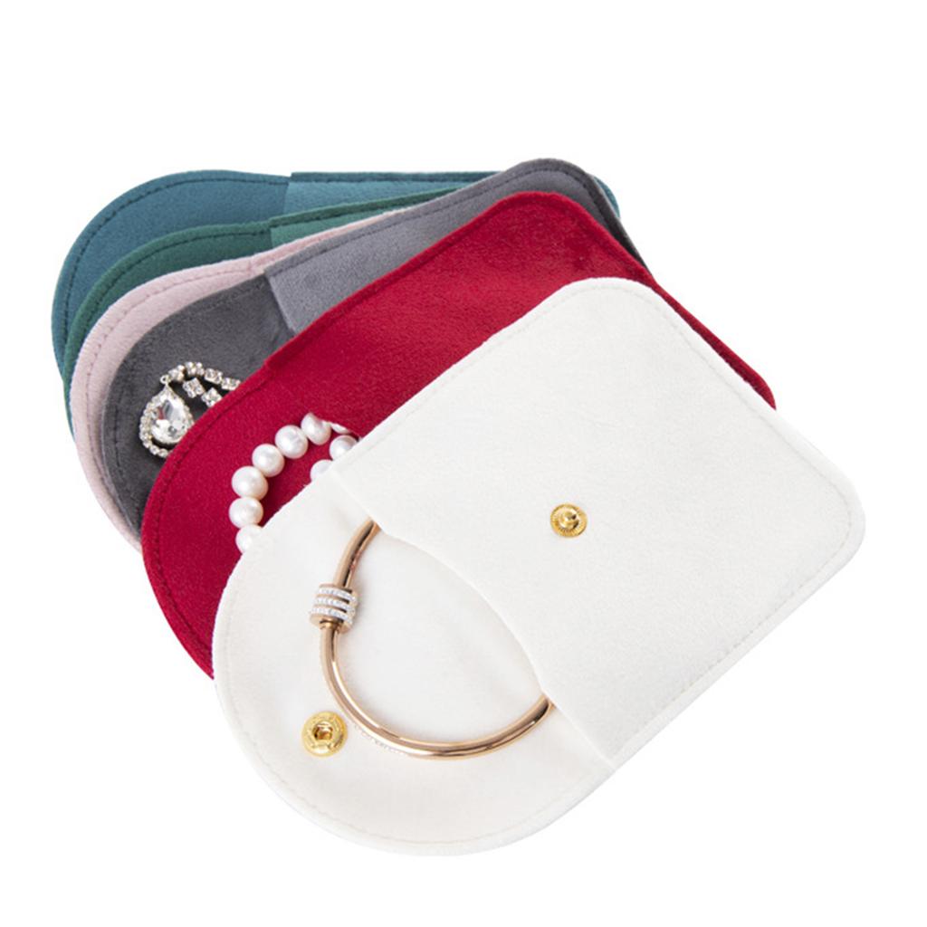Elegant Flannel Bag for Jewelry Storage Perfect Gift Packaging Bags for Rings Bangles Bracelets Necklaces and Earrings