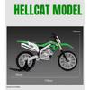1/12 Scale Kawasaki KX450 Alloy Sports Motorcycle Model Diecast Metal Road Mountain Off-road Motorcycle Model Simulation Kids Toy Gift
