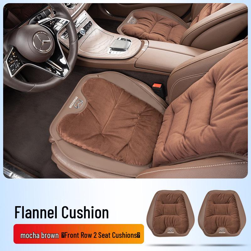 Mazda CX3/CX4/CX5/Atenza Car Seat Cushion with Flannel Lumbar Support